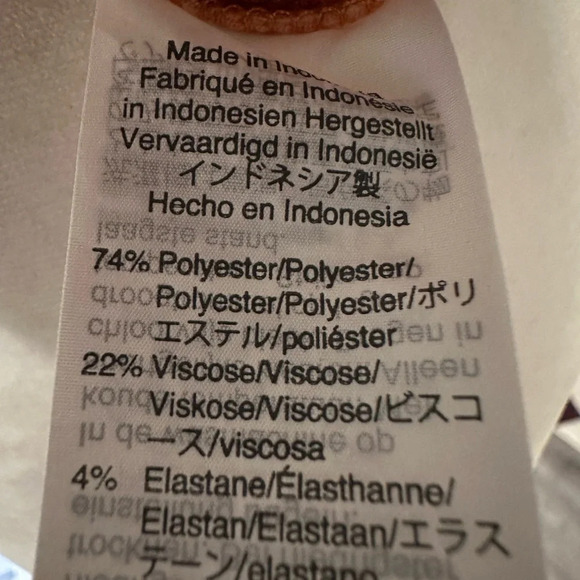 Madewell Ribbed Orange Striped Tank Top Size XS - Picture 6 of 6